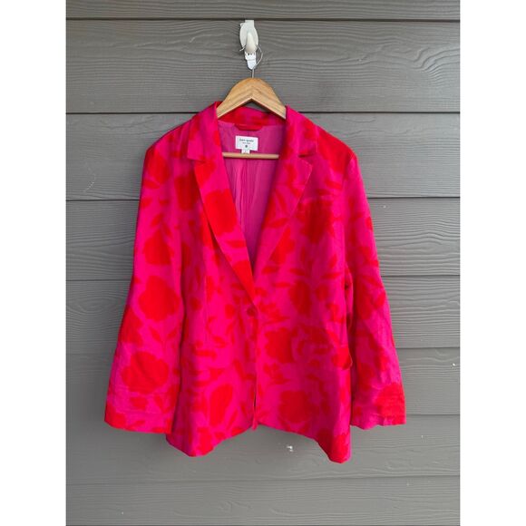 Kate Spade x Target Rose linen blend blazer - Picture 2 of 6